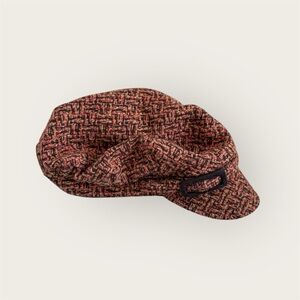 Vintage Betmar New York Cadet Newsboy Retro Tweed Like hat Cap